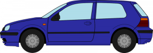 Profilzeichnung VW Golf 4